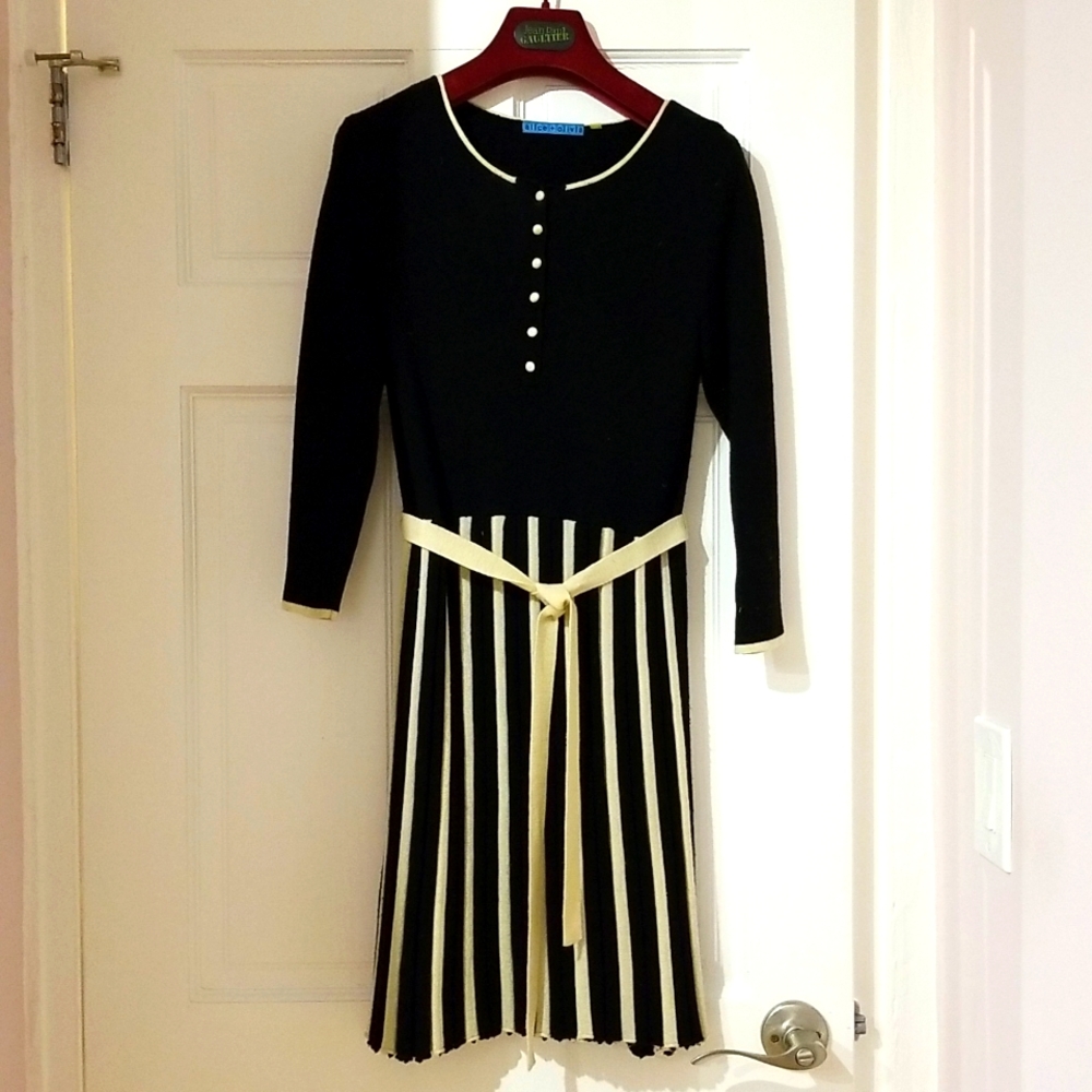 Alice+Olivia wool dress